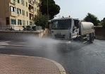 San Basilio: al via lavaggio straordinario di oltre 50 strade nel raggio di 1 km da epicentro incendio
