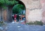 Bonifica insediamenti abusivi lungo le Mura Aureliane