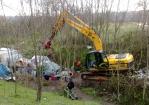 Bonificato micro insediamento abusivo all'interno del parco delle Valli