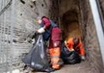 Pulita e riqualificata la "Porta Magica" a piazza Vittorio