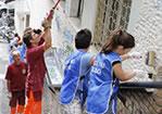 Ama e Retake Roma per la pulizia straordinaria di piazza Vittorio