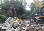 Via Pontina Vecchia: rimosse oltre 60 tonnellate di rifiuti abbandonati