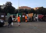 "Il tuo quartiere non è una discarica": consegnate dai romani oltre 150 tonnellate di materiali ingombranti