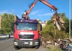 Rimosse 30 tonnellate di rifiuti in V municipio