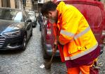 Vicolo dei Cenci sempre presidiato con pulizie quotidiane  