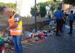 Intervento straordinario di pulizia a Piazzale Ostiense